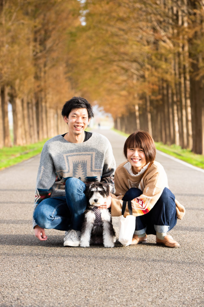 石川県金沢市の写真館が撮る家族と犬の写真A様04
