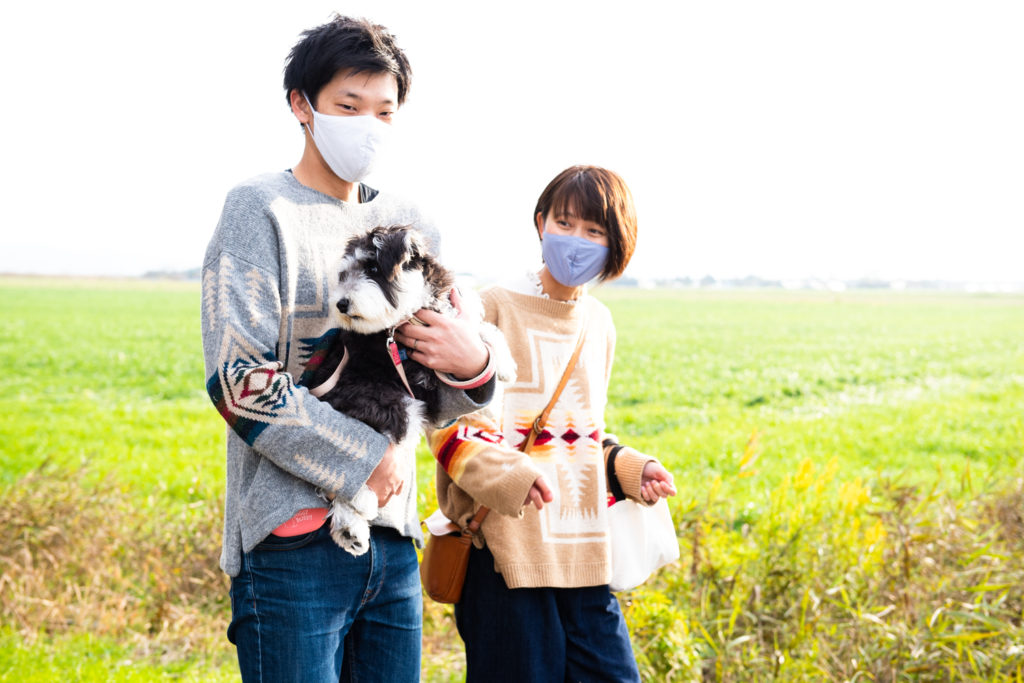 石川県金沢市の写真館が撮る家族と犬の写真A様02